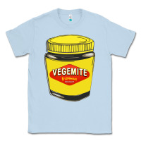 Dusty Blue vegemite Classic Tee - linhVisuals