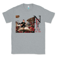 Heather Grey neil peart r.i.p Classic Tee - linhVisuals
