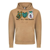Vintage Camel peace love white Sepherd Vintage Hoodie - BarkalooDesign