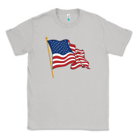 Moon Dust American flag Classic Tee - linhVisuals