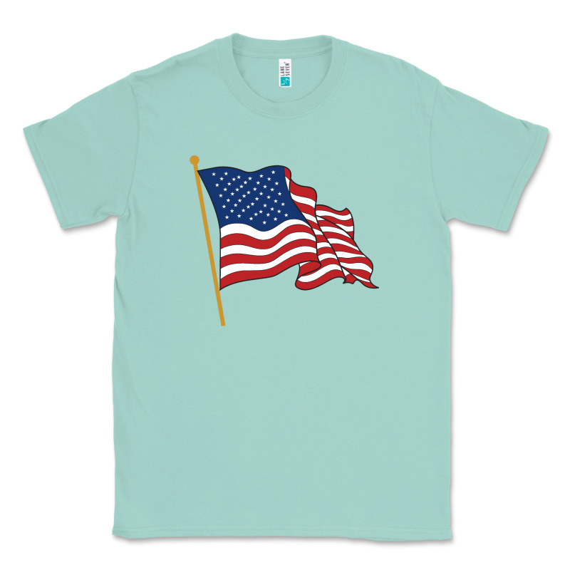American Flag Classic Tee by linhVisuals | Teevron