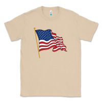 Mushroom American flag Classic Tee - linhVisuals