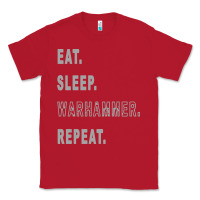 Red warhammer Classic Tee - linhVisuals