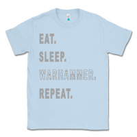 Dusty Blue warhammer Classic Tee - linhVisuals