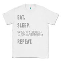 White warhammer Classic Tee - linhVisuals