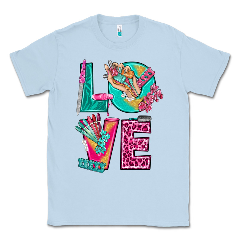 Love With Nail Elements Bbs Classic Tee by BundleAndBundleShop | Teevron