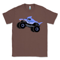 Chestnut Monster Truck Megalodon Classic Tee - linhVisuals