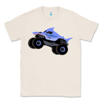Natural Monster Truck Megalodon Classic Tee - linhVisuals