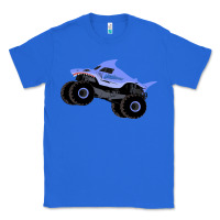 True Royal Monster Truck Megalodon Classic Tee - linhVisuals