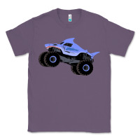 Lavender Monster Truck Megalodon Classic Tee - linhVisuals