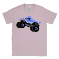 Lilac Monster Truck Megalodon Classic Tee - linhVisuals