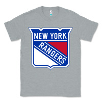 Heather Grey Ny rangers Classic Tee - linhVisuals