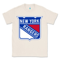 Natural Ny rangers Classic Tee - linhVisuals