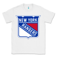 White Ny rangers Classic Tee - linhVisuals