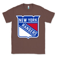 Chestnut Ny rangers Classic Tee - linhVisuals
