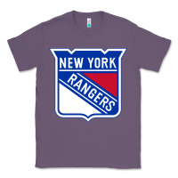 Lavender Ny rangers Classic Tee - linhVisuals