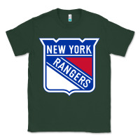 Sports Green Ny rangers Classic Tee - linhVisuals