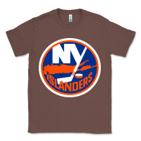 Chestnut Ny islanders Classic Tee - linhVisuals