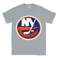 Heather Grey Ny islanders Classic Tee - linhVisuals