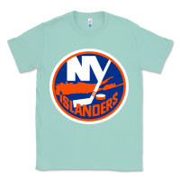 Seafoam Ny islanders Classic Tee - linhVisuals