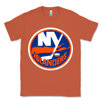 Copper Ny islanders Classic Tee - linhVisuals