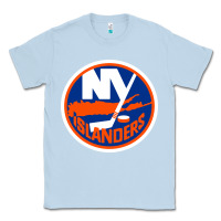 Dusty Blue Ny islanders Classic Tee - linhVisuals