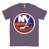 Lavender Ny islanders Classic Tee - linhVisuals