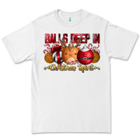 White balls deep in christmas spirit Premium Tee - CowhideDigitalArt