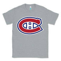 Heather Grey canadiens Classic Tee - linhVisuals