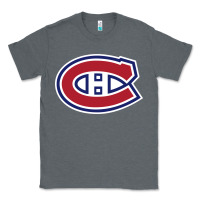 Charcoal Heather canadiens Classic Tee - linhVisuals