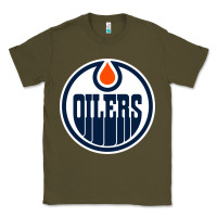 Army Green oilers Classic Tee - linhVisuals