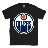 Black oilers Classic Tee - linhVisuals