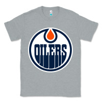 Heather Grey oilers Classic Tee - linhVisuals