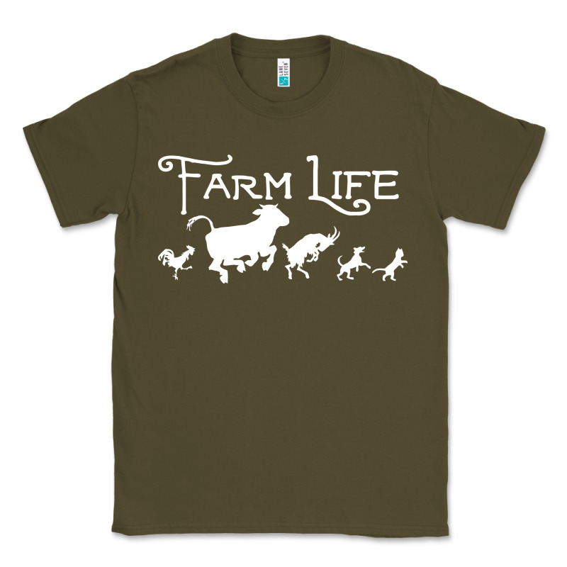 Farm Life Animal Classic Tee by linhVisuals | Teevron