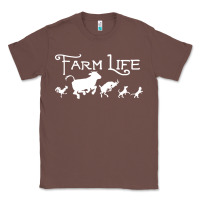 Chestnut FARM LIFE ANIMAL Classic Tee - linhVisuals