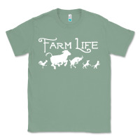 Sage FARM LIFE ANIMAL Classic Tee - linhVisuals