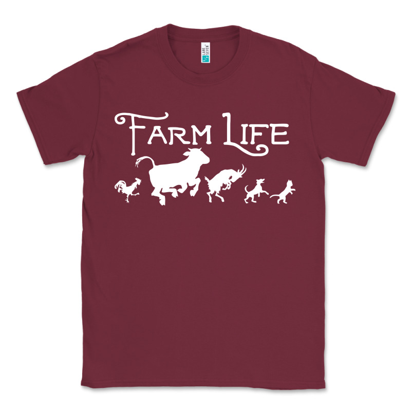 Farm Life Animal Classic Tee by linhVisuals | Teevron
