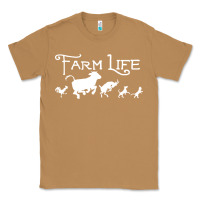 Toasted Coconut FARM LIFE ANIMAL Classic Tee - linhVisuals