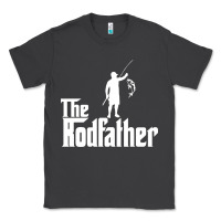 Smoke Fishing The Rodfather Classic Tee - linhVisuals