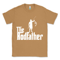 Toasted Coconut Fishing The Rodfather Classic Tee - linhVisuals