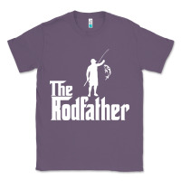 Lavender Fishing The Rodfather Classic Tee - linhVisuals