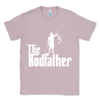 Lilac Fishing The Rodfather Classic Tee - linhVisuals