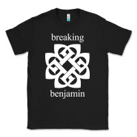 Black BREAKING BENJAMIN - BLACK AND WHITE Classic Tee - linhVisuals