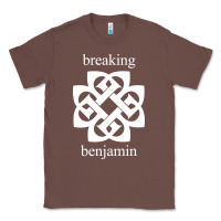 Chestnut BREAKING BENJAMIN - BLACK AND WHITE Classic Tee - linhVisuals