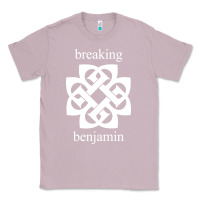 Lilac BREAKING BENJAMIN - BLACK AND WHITE Classic Tee - linhVisuals