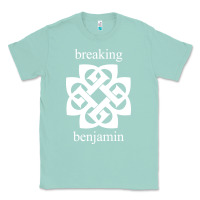 Seafoam BREAKING BENJAMIN - BLACK AND WHITE Classic Tee - linhVisuals