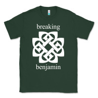 Sports Green BREAKING BENJAMIN - BLACK AND WHITE Classic Tee - linhVisuals