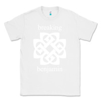 White BREAKING BENJAMIN - BLACK AND WHITE Classic Tee - linhVisuals