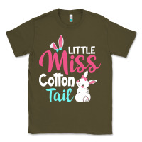 Army Green little miss cottontail easter Classic Tee - linhVisuals