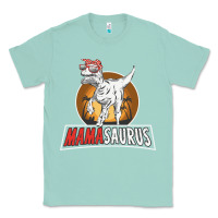 Seafoam mamasaurus Classic Tee - linhVisuals